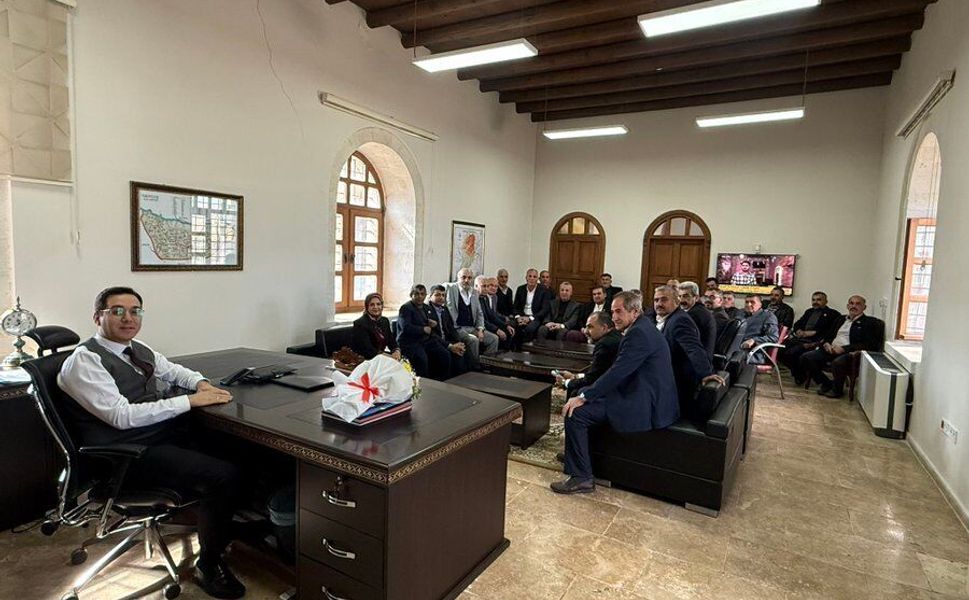 Gercüş Kaymakamı Öztaş, Muhtarlarla Bir Araya Geldi