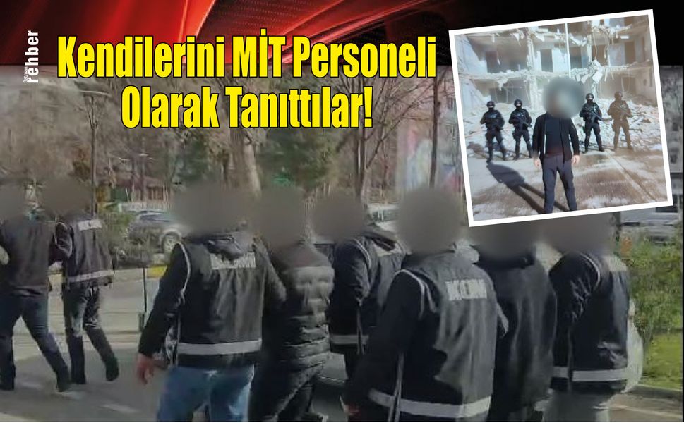 Batman Emniyeti’nden Operasyon: Kendilerini MİT Personeli Olarak Tanıttılar!
