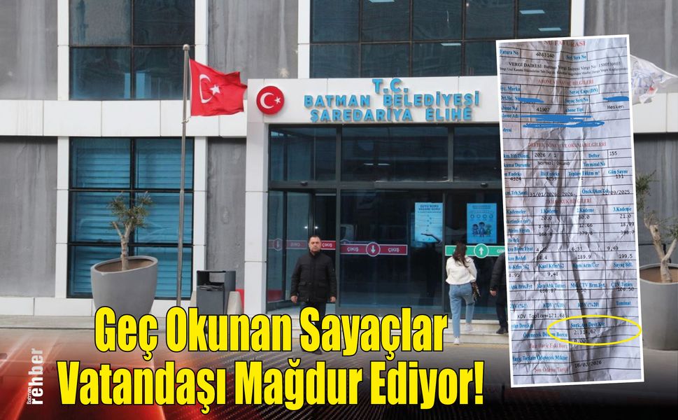 Geç Okunan Sayaçlar Vatandaşı Mağdur Ediyor!