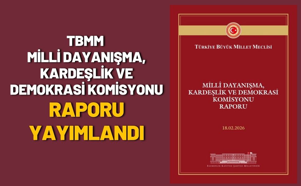 TBMM Milli Dayanışma, Kardeşlik ve Demokrasi Komisyonu Raporu Yayımlandı
