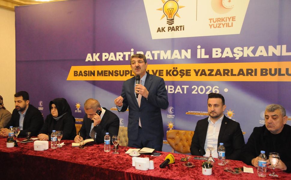 Nasıroğlu: Batman İçin Ulaşım ve Altyapı Yatırımlarını Planlı Şekilde Sürdürüyoruz