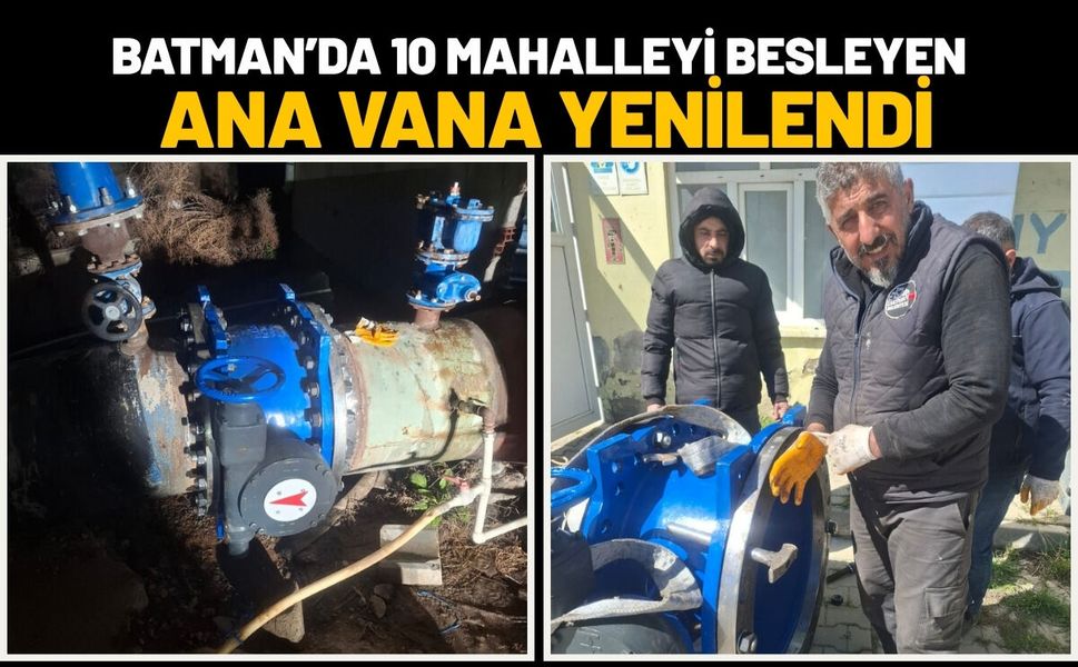Batman’da 10 Mahalleyi Besleyen Ana Vana Yenilendi