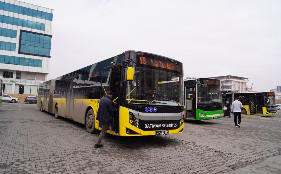 Batman’da Arife Günü Mezarlıklara Ek Otobüs Seferleri