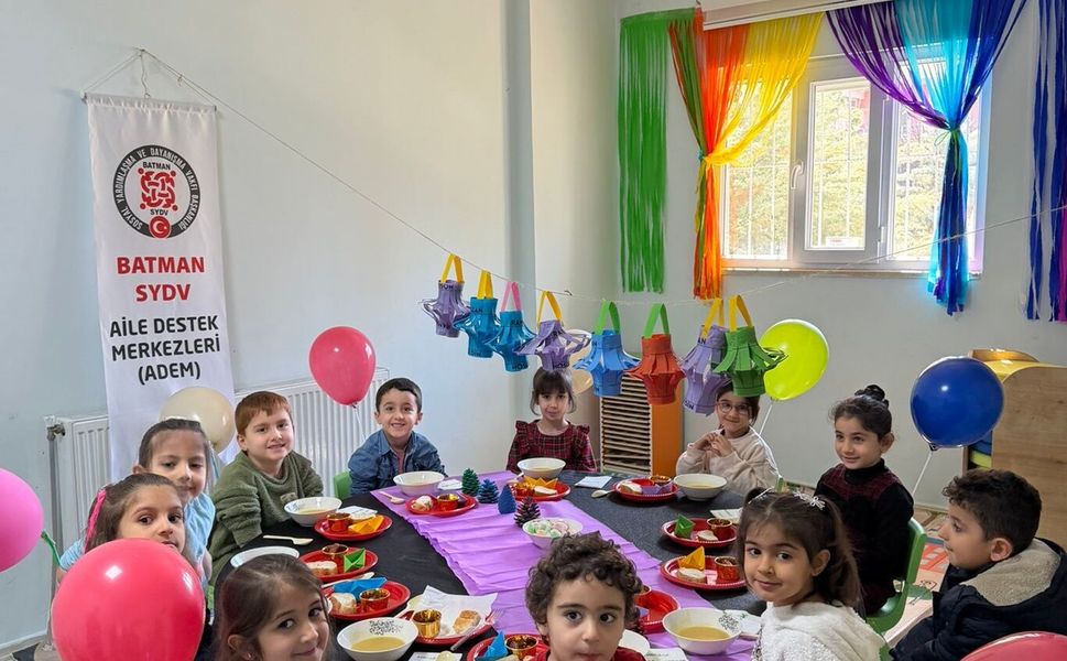 Batman'da miniklerle tekne orucu etkinliği