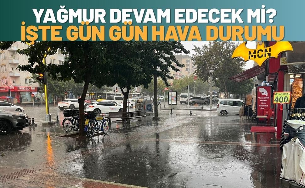 Batman’da Yağmur Devam Edecek mi? İşte Gün Gün Hava Durumu