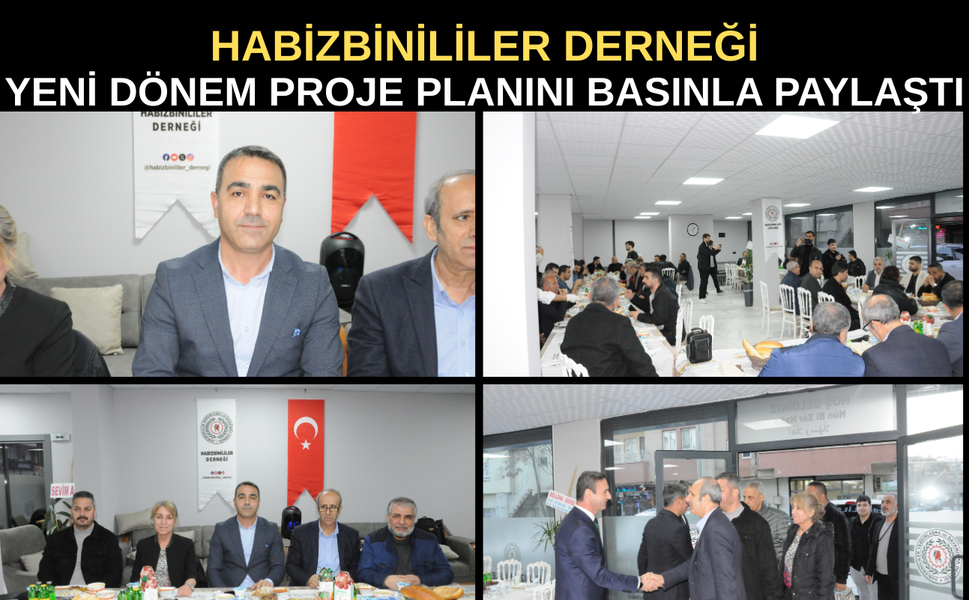 Habizbini Derneği Yeni Dönem Proje Planını Basınla Paylaştı