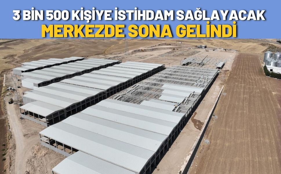 Batman’da 3 Bin 500 Kişiye İstihdam Sağlayacak Merkezde Sona Gelindi