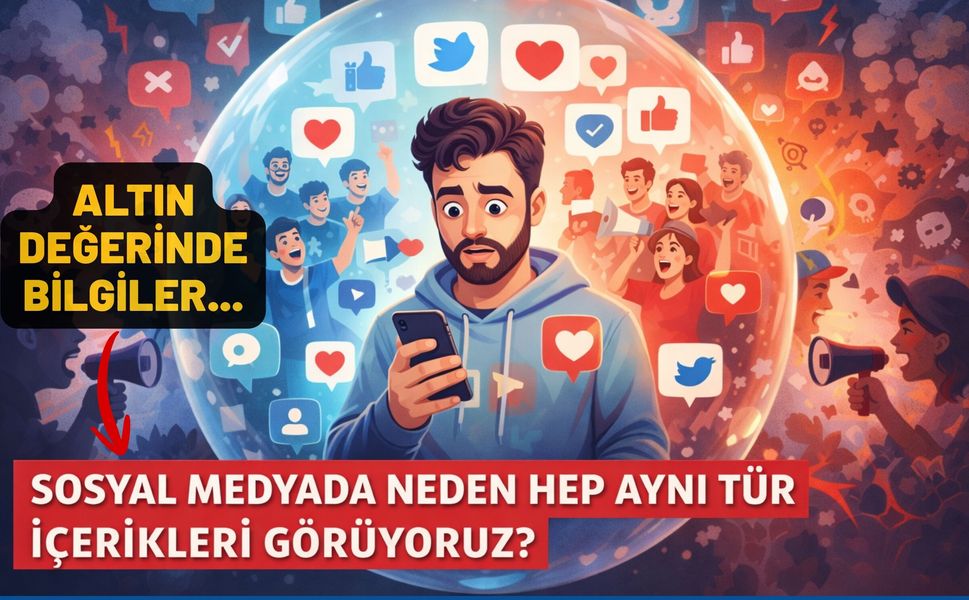 Sosyal Medyada Neden Hep Aynı Tür İçerikleri Görüyoruz?