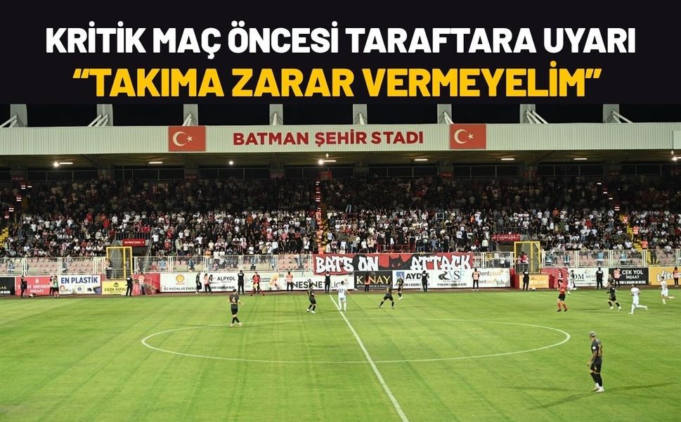 Petrolspor’dan Kritik Maç Öncesi Taraftara Uyarı: “Takıma Zarar Vermeyelim”