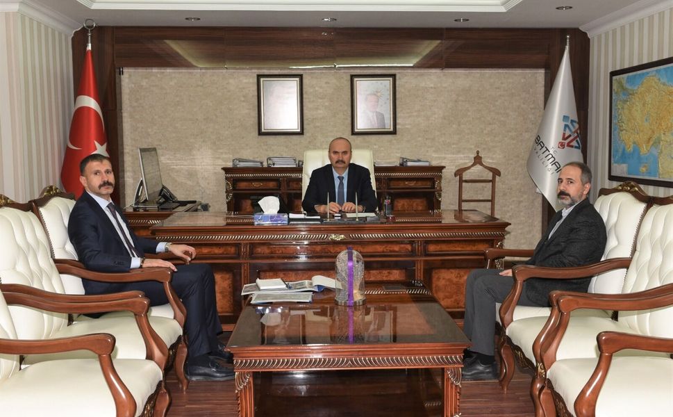 TEİAŞ Bölge Müdüründen Vali Canalp’a Ziyaret