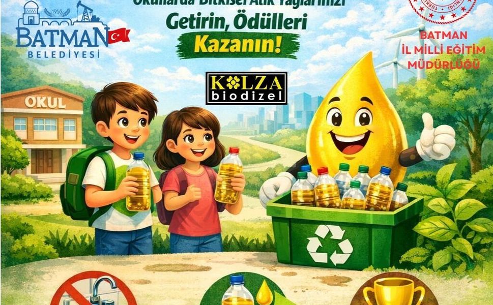 Atık Yağlar Geleceğe Kazandırılıyor: Batman’da Okullar Arası Büyük Yarış Başlıyor