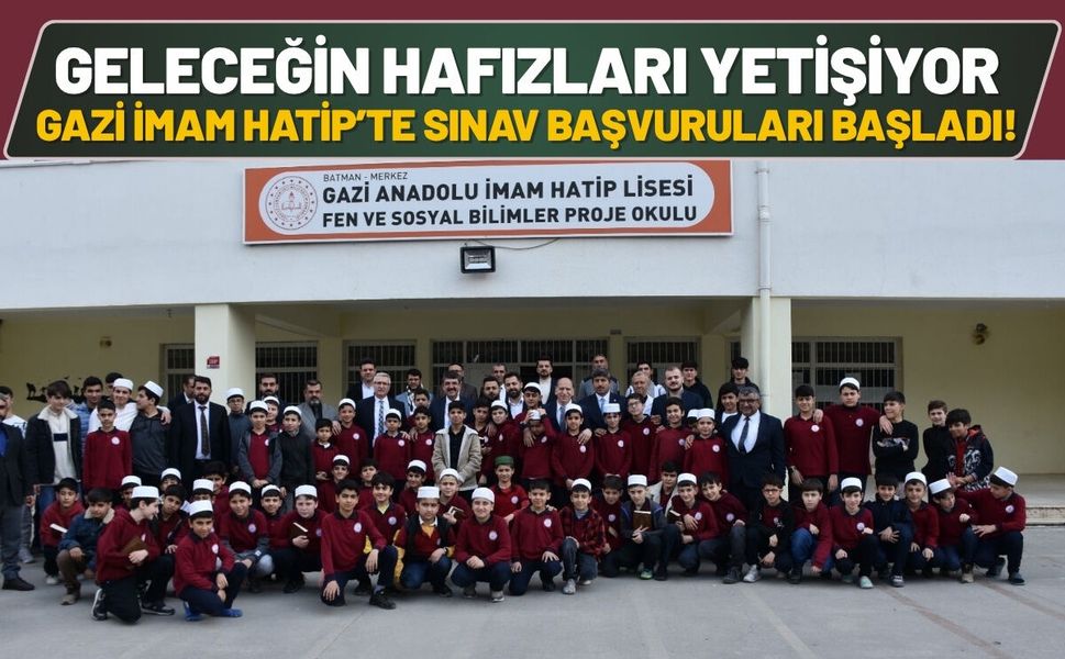 Geleceğin Hafızları Yetişiyor: Batman Gazi İmam Hatip’te Sınav Başvuruları Başladı!