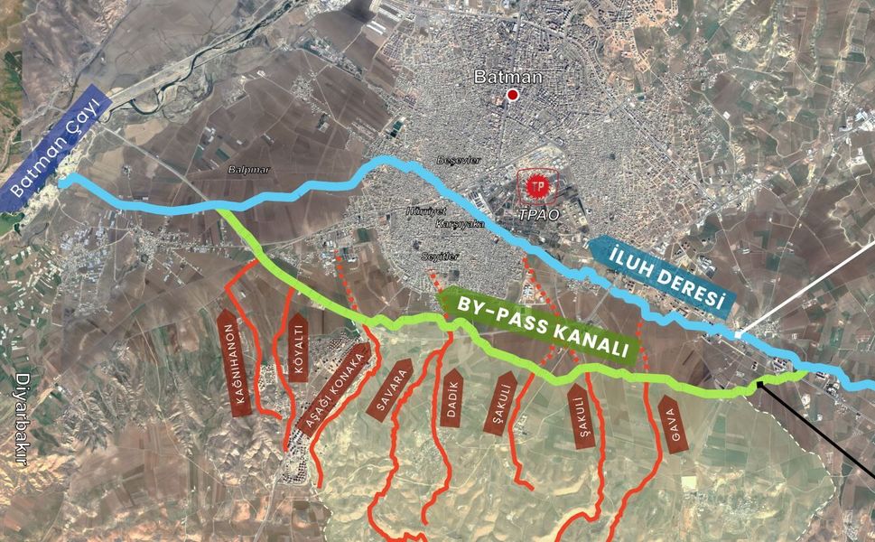 Batman İçin Tarihi Adım: İluh By-Pass Hattı Sel Riskini Tarihe Gömüyor