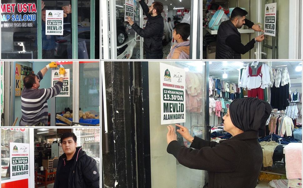 Batman Mevlid-i Nebi için kenetlendi, coşku sokaklara taştı