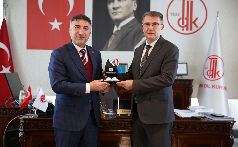 Batman Üniversitesi’nden TDK’ya Akademik İş Birliği Ziyareti