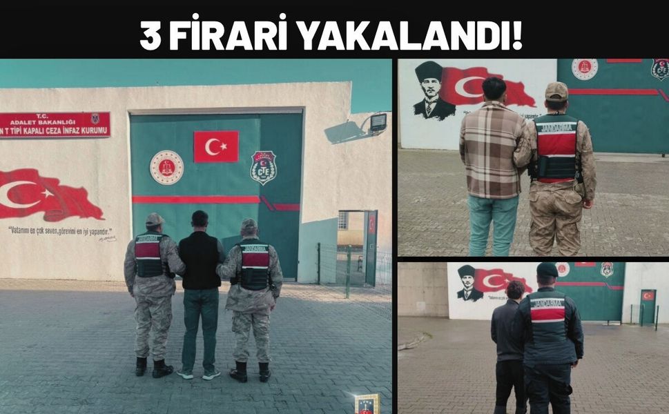 Batman’da Üç Firari Yakalandı!