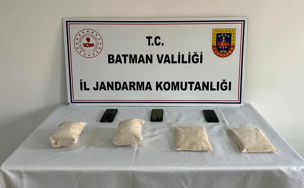Batman’da Bir Otobüste 3 Kilo Uyuşturucu Ele Geçirildi