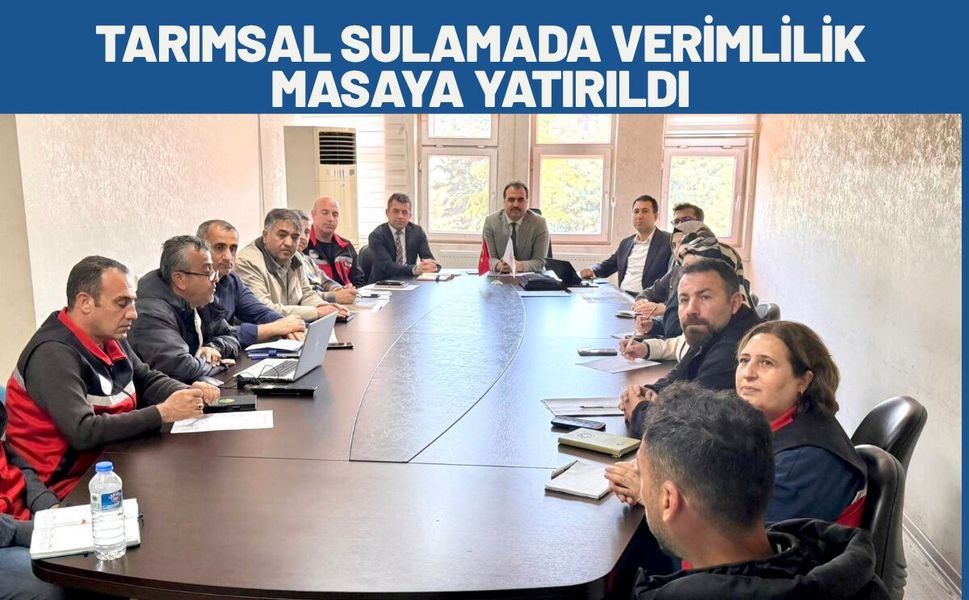 Batman’da Tarımsal Sulamada Verimlilik Masaya Yatırıldı