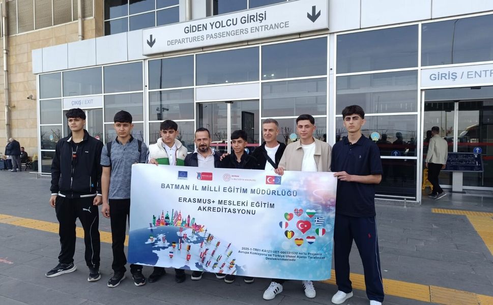 Batmanlı Öğrenciler Mesleki Eğitim İçin İtalya’da