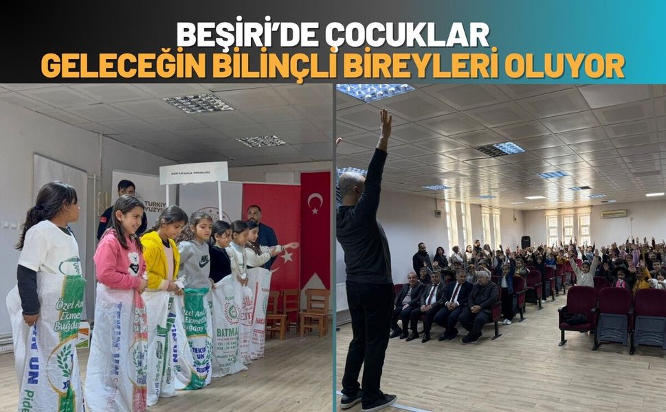 Beşiri’de Çocuklar Geleceğin Bilinçli Bireyleri Oluyor