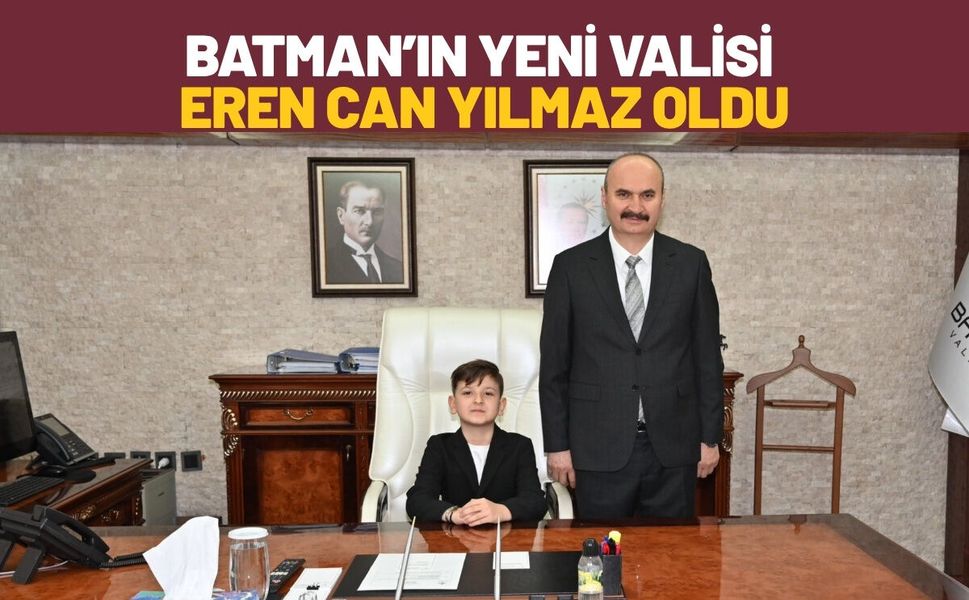 Batman’ın Yeni Valisi Eren Can Yılmaz Oldu