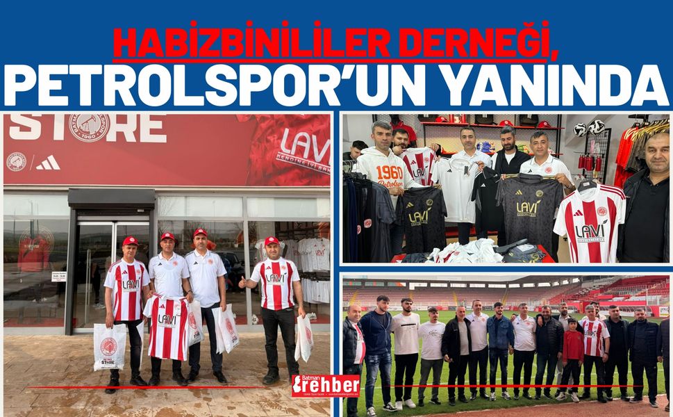 Habizbinililer Derneği, Petrolspor’un Yanında