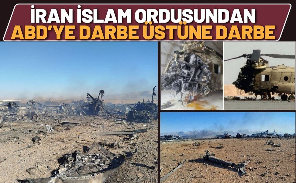 İran İslam ordusundan ABD’ye Darbe Üstüne Darbe