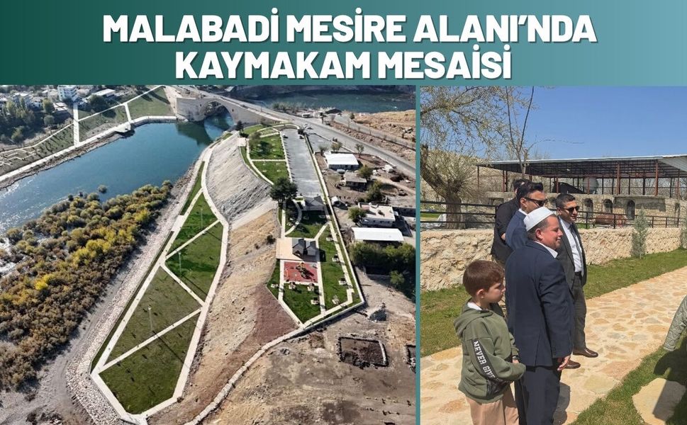 Malabadi Mesire Alanı’nda Kaymakam Mesaisi