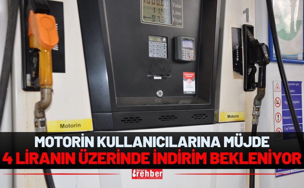 Motorin Kullanıcılarına Müjde: 4 Liranın Üzerinde İndirim Bekleniyor