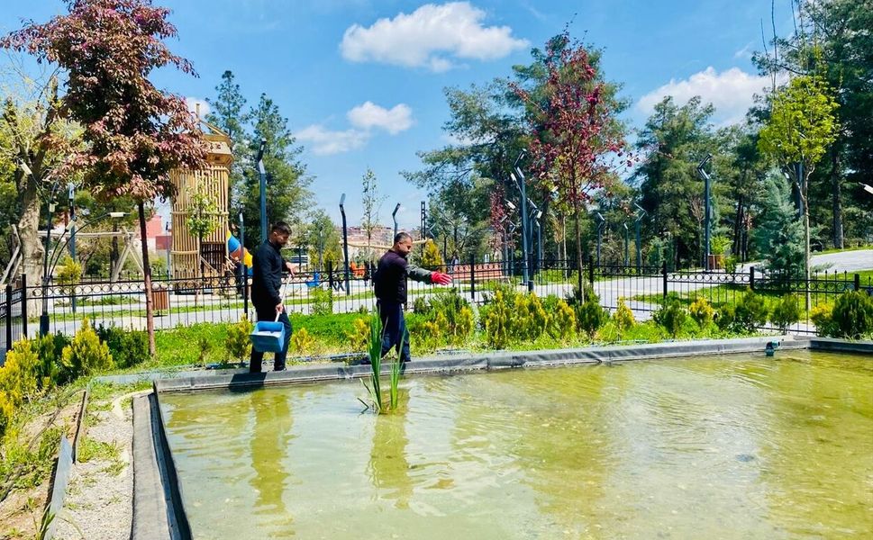 64 Noktada Süs Havuzları Ve Şelaleler Sezona Hazır