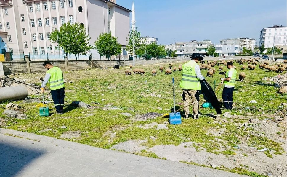 Temizlik Sırası Korik Mahallesinde