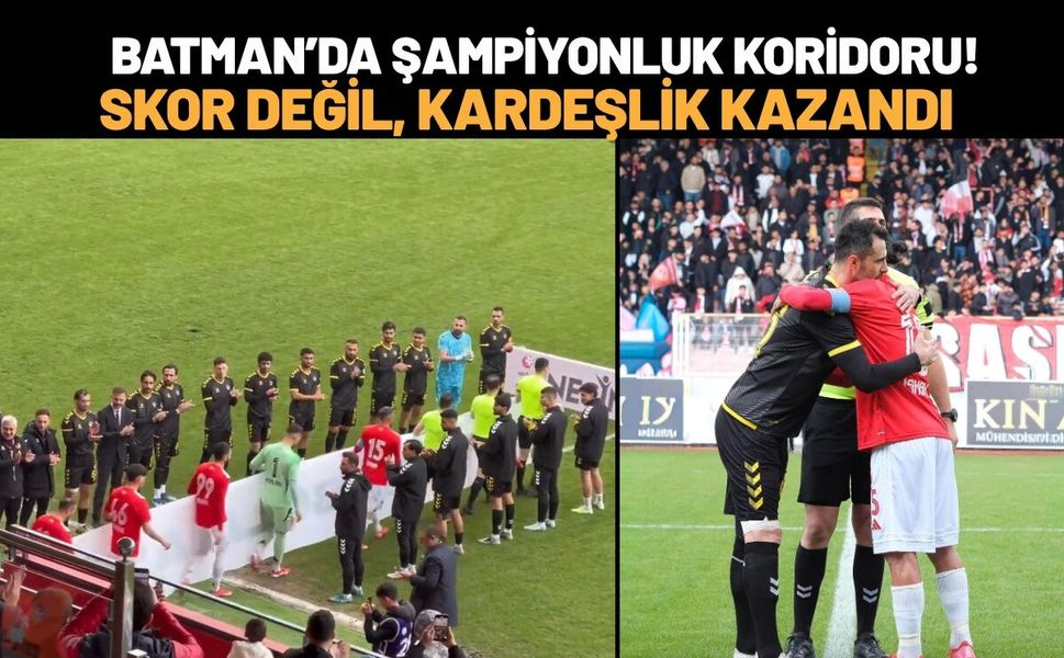 Beykozlulardan Batman’da Şampiyonluk Koridoru! Skor Değil, Kardeşlik Kazandı