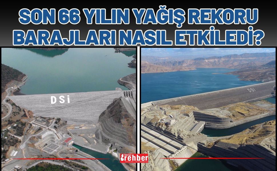 Son 66 Yılın Yağış Rekoru Barajları Nasıl Etkiledi?