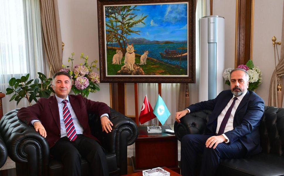 Rektör Demir’den Van Yüzüncü Yıl Üniversitesi Rektörü Şevli’ye Ziyaret