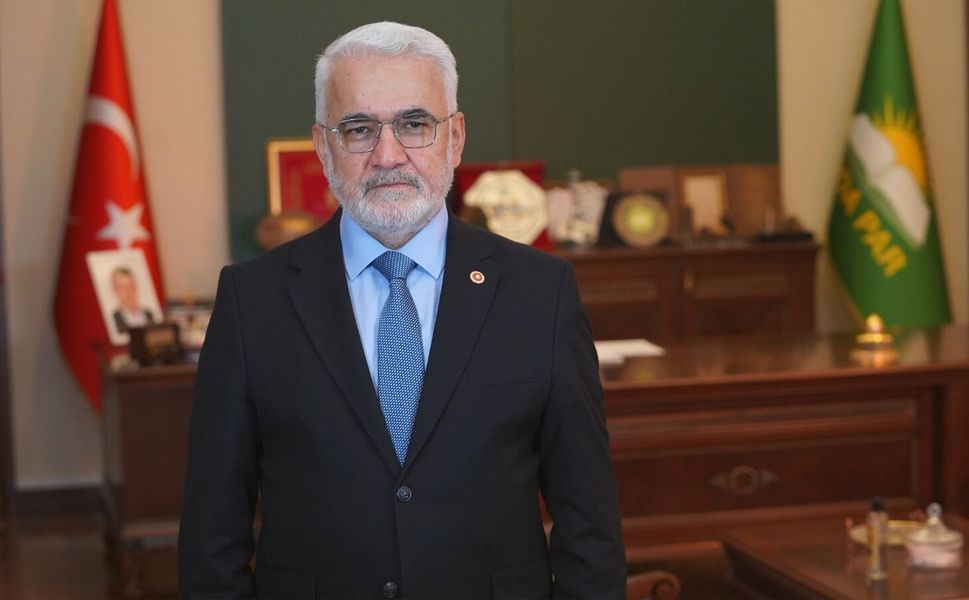 HÜDA PAR Lideri Yapıcıoğlu'ndan israilin korsanlığına tepki: İnsanlık vicdanı soykırımcıları alaşağı edecektir