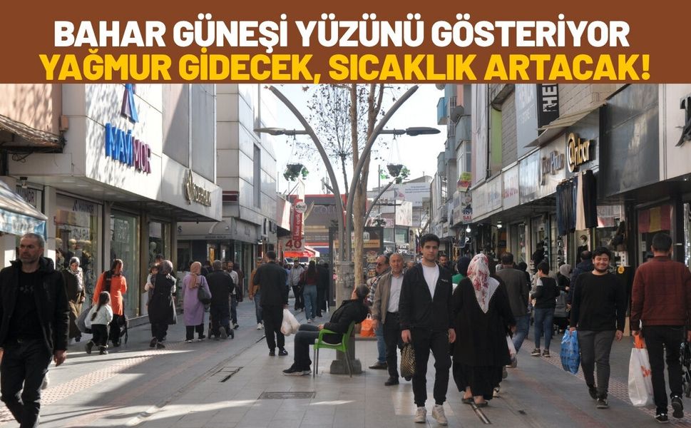 Batman’da Bahar Güneşi Yüzünü Gösteriyor: Yağmur Gidecek, Sıcaklık Artacak!