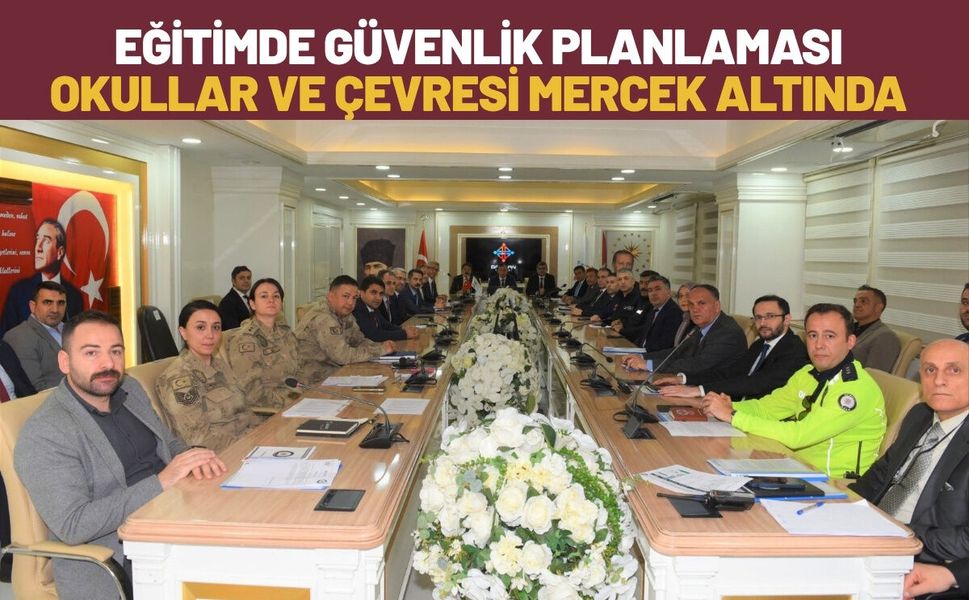 Batman’da Eğitimde Güvenlik Planlaması: Okullar ve Çevresi Mercek Altında