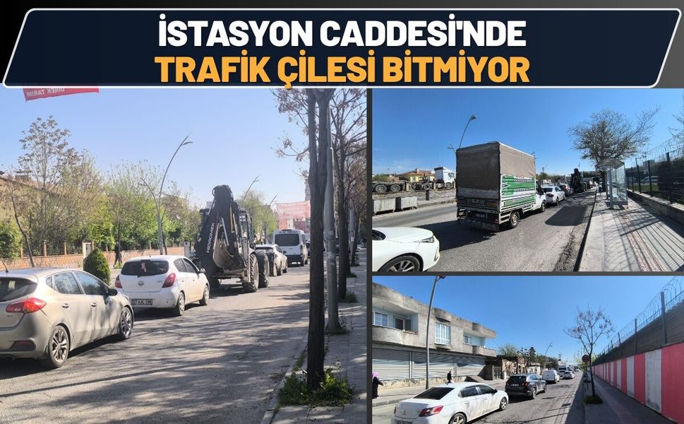 İstasyon Caddesi'nde Trafik Çilesi Bitmiyor