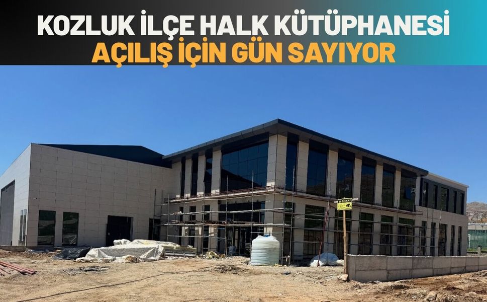 Kozluk İlçe Halk Kütüphanesi Açılış İçin Gün Sayıyor