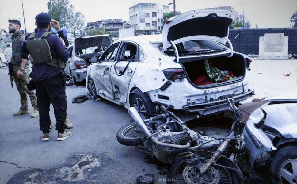 Şam'da Bomba Yüklü Araç Saldırısı