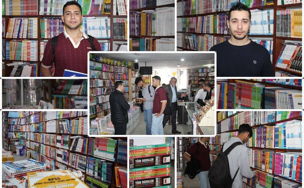 Sınav sezonu Batman'da kırtasiye sektörünü hareketlendirdi