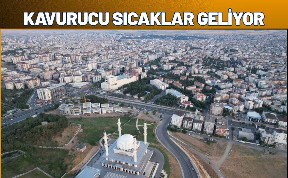 Batman’da Kavurucu Sıcaklar Geliyor