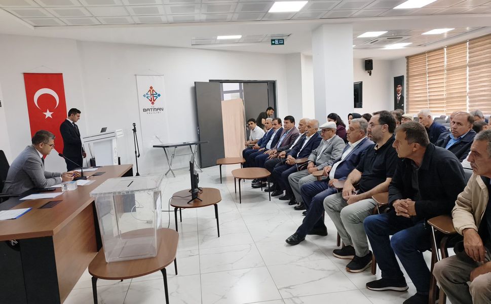 Batman’da Köylere Hizmet Götürme Birliği Seçimleri Tamamlandı: Adayların Oy Dağılımı Netleşti
