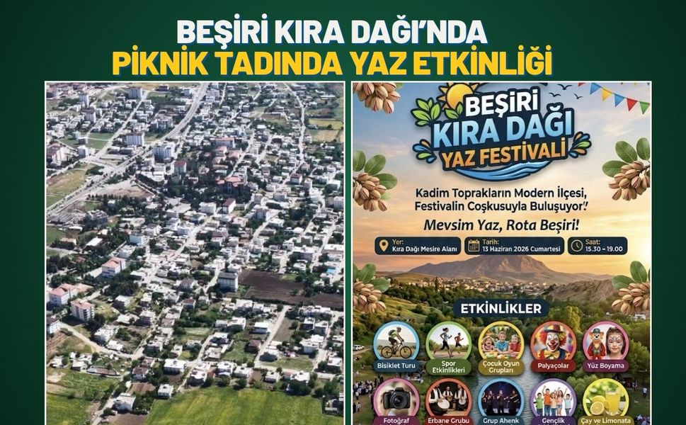 Beşiri Kıra Dağı’nda Piknik Tadında Yaz Etkinliği