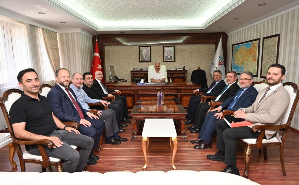 DMO Genel Müdürü ve Türk Patent Başkanından Vali Canalp’e Ziyaret