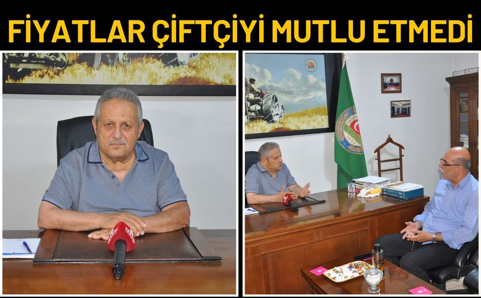 Fiyatlar Çiftçiyi Mutlu Etmedi