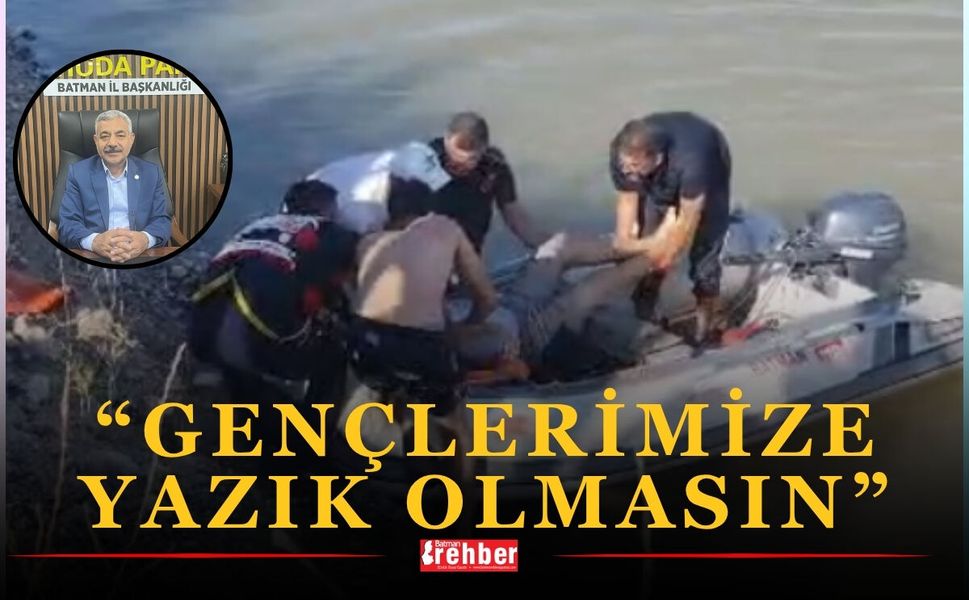 “Gençlerimize Yazık Olmasın”