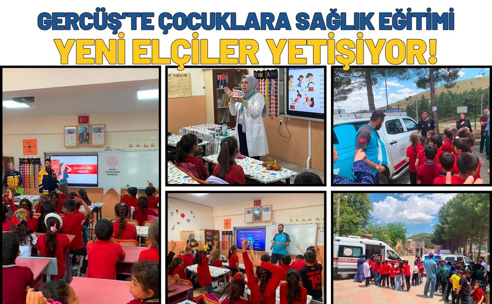 Gercüş’te Çocuklara Sağlık Eğitimi: Yeni Elçiler Yetişiyor!