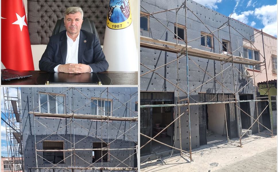 Kayapınar'da 35 yıllık belediye binası yenileniyor
