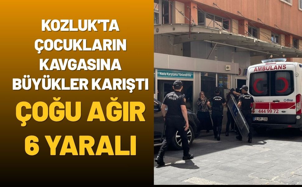 Kozluk'ta Çocukların Kavgasına Büyükler Karıştı: Çoğu Ağır 6 Yaralı